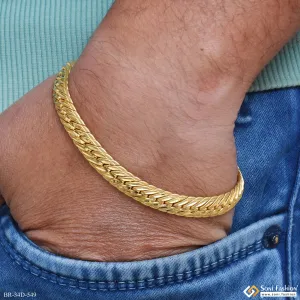 1 Gram Gold Plated Amazing Design Bracelet for Men - Style D549