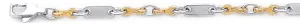 4mm Tag Link Bracelet
