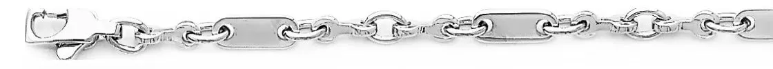 4mm Tag Link Bracelet