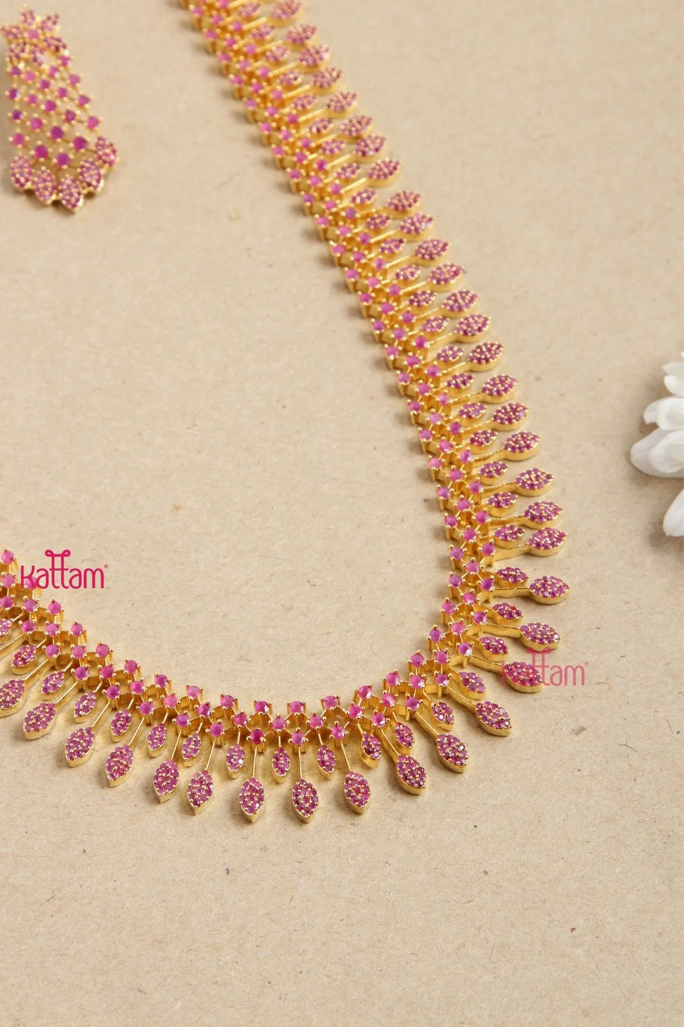 AD Spike Leaf Ruby Haram