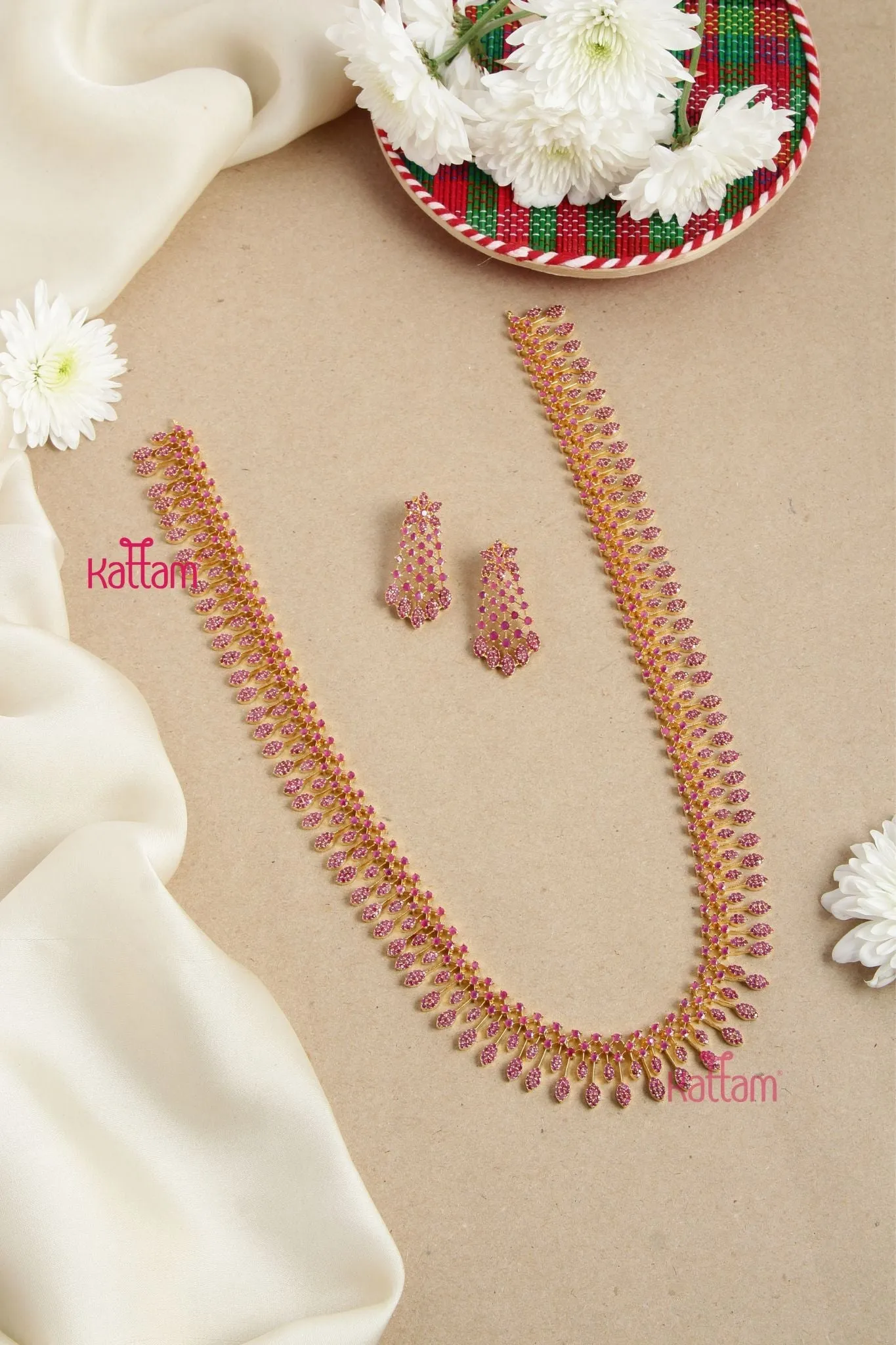 AD Spike Leaf Ruby Haram