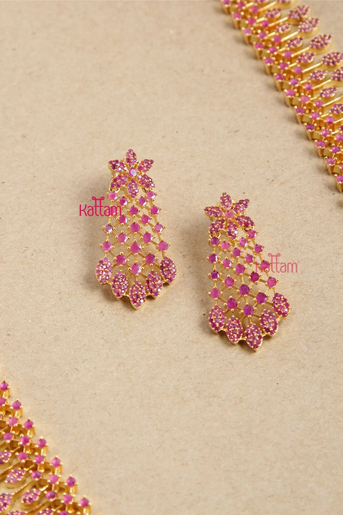 AD Spike Leaf Ruby Haram