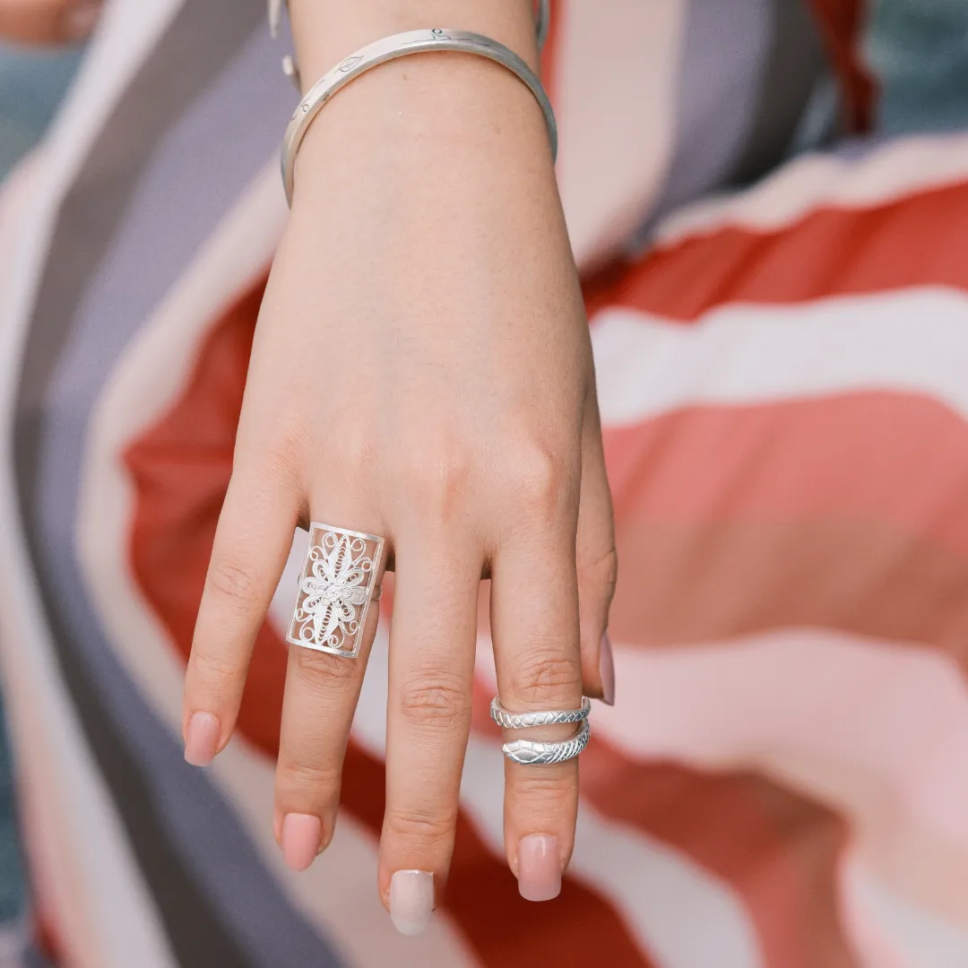Classic Filigree Band Ring
