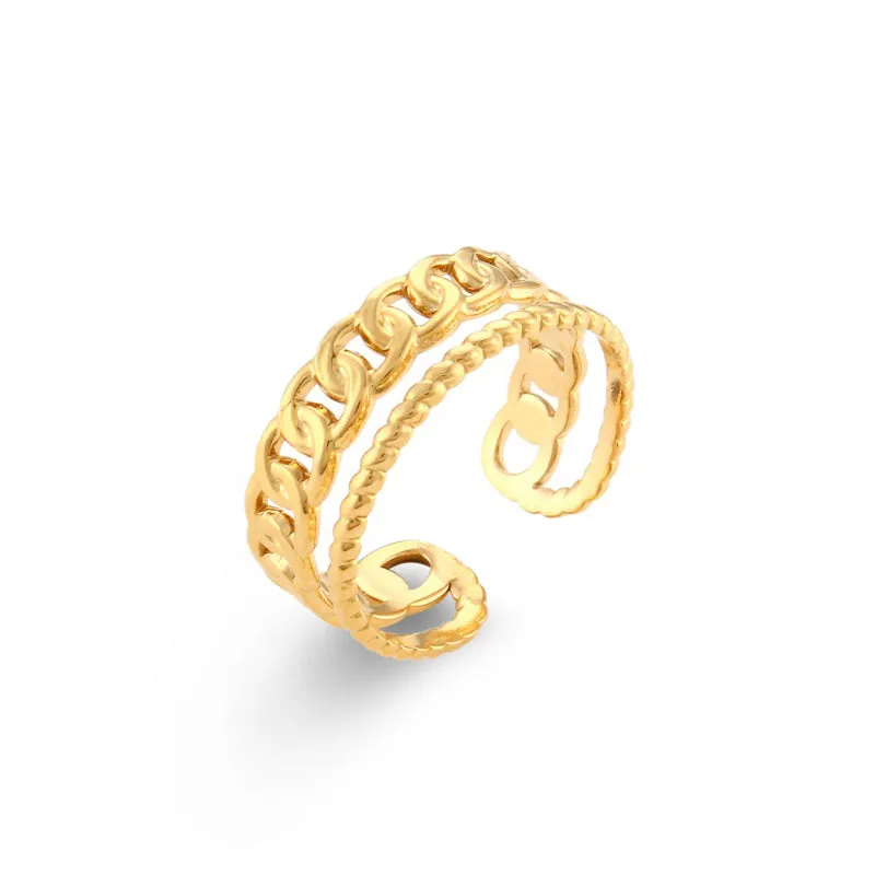 Fancy Bohemian Open Adjustable and Stackable Rings