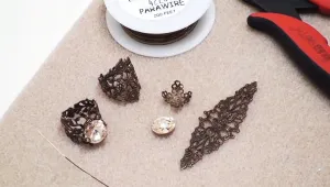How to Make an Adjustable Filigree Ring