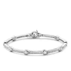Milano CZ Bracelet - Silver - 2892ZI