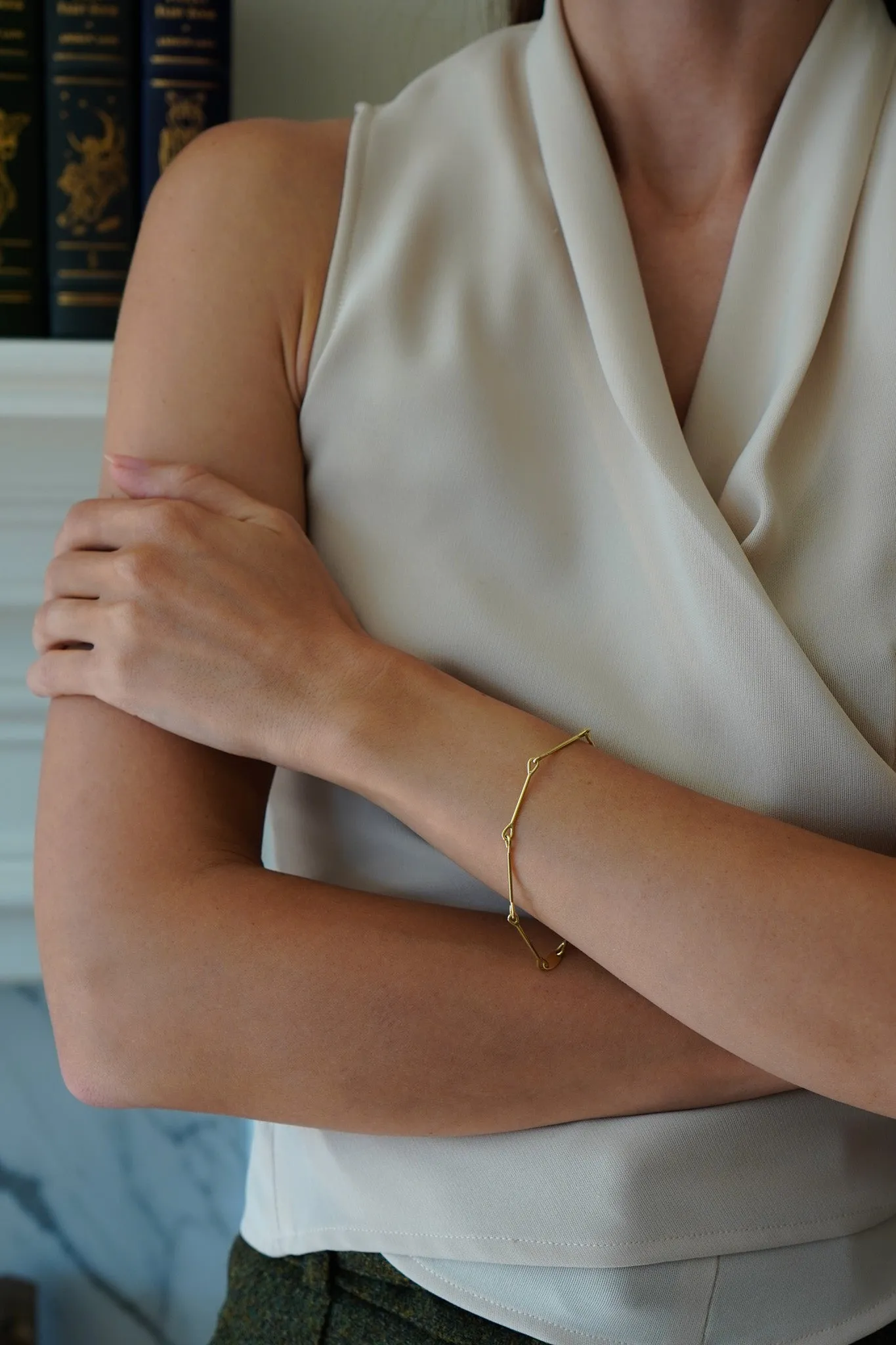 Needle Eye Chain Bracelet - Heavy Weight