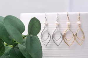 Pearl Filigree Drops