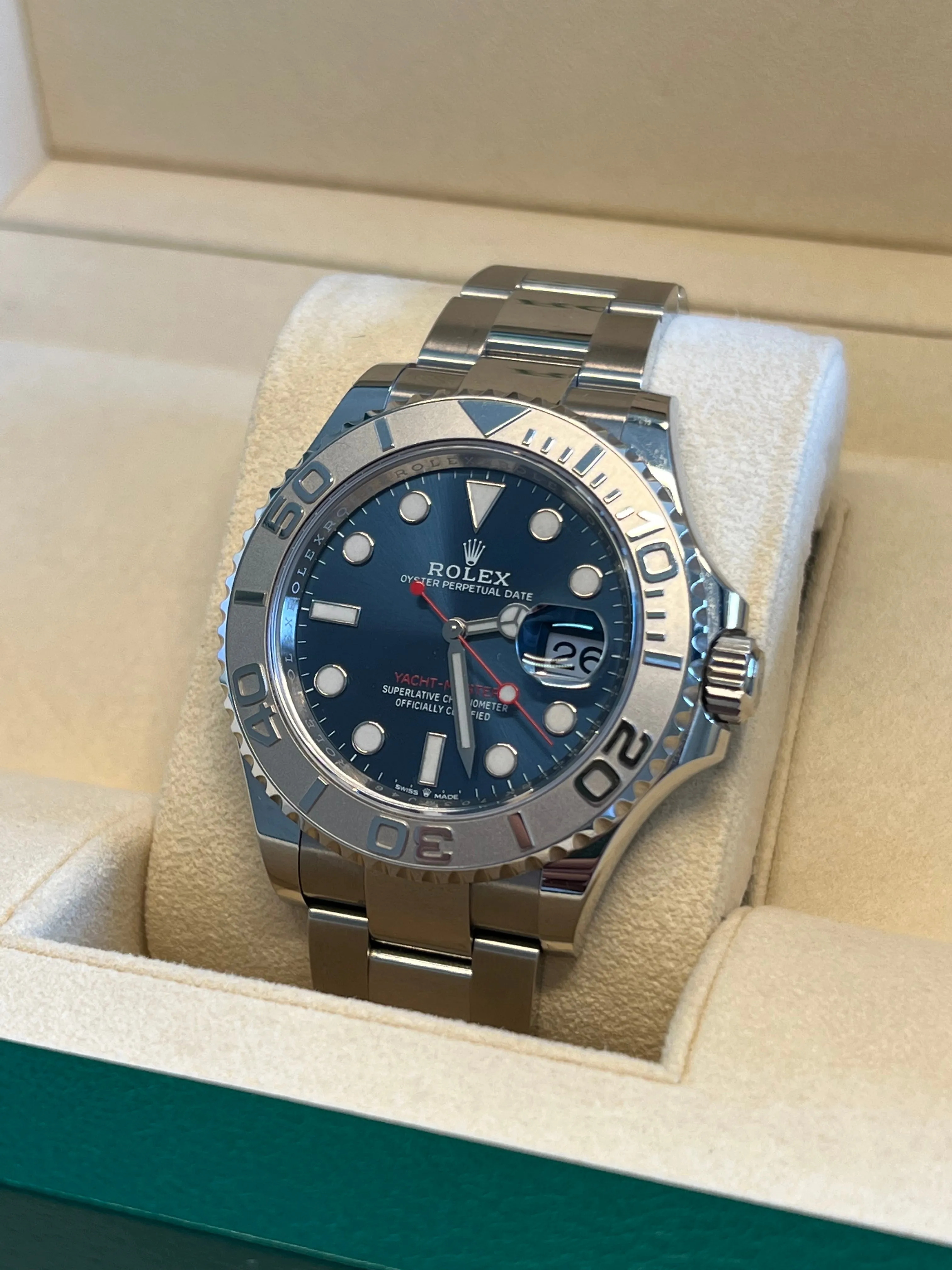 Rolex - Pre-owned Yacht-Master 40mm 126622 Blue Dial