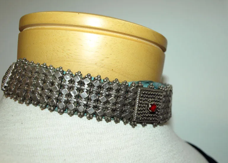 Vintage 1920s Silver Choker from Afghanistan