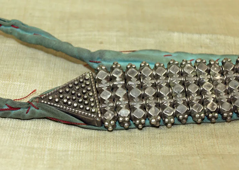 Vintage 1920s Silver Choker from Afghanistan